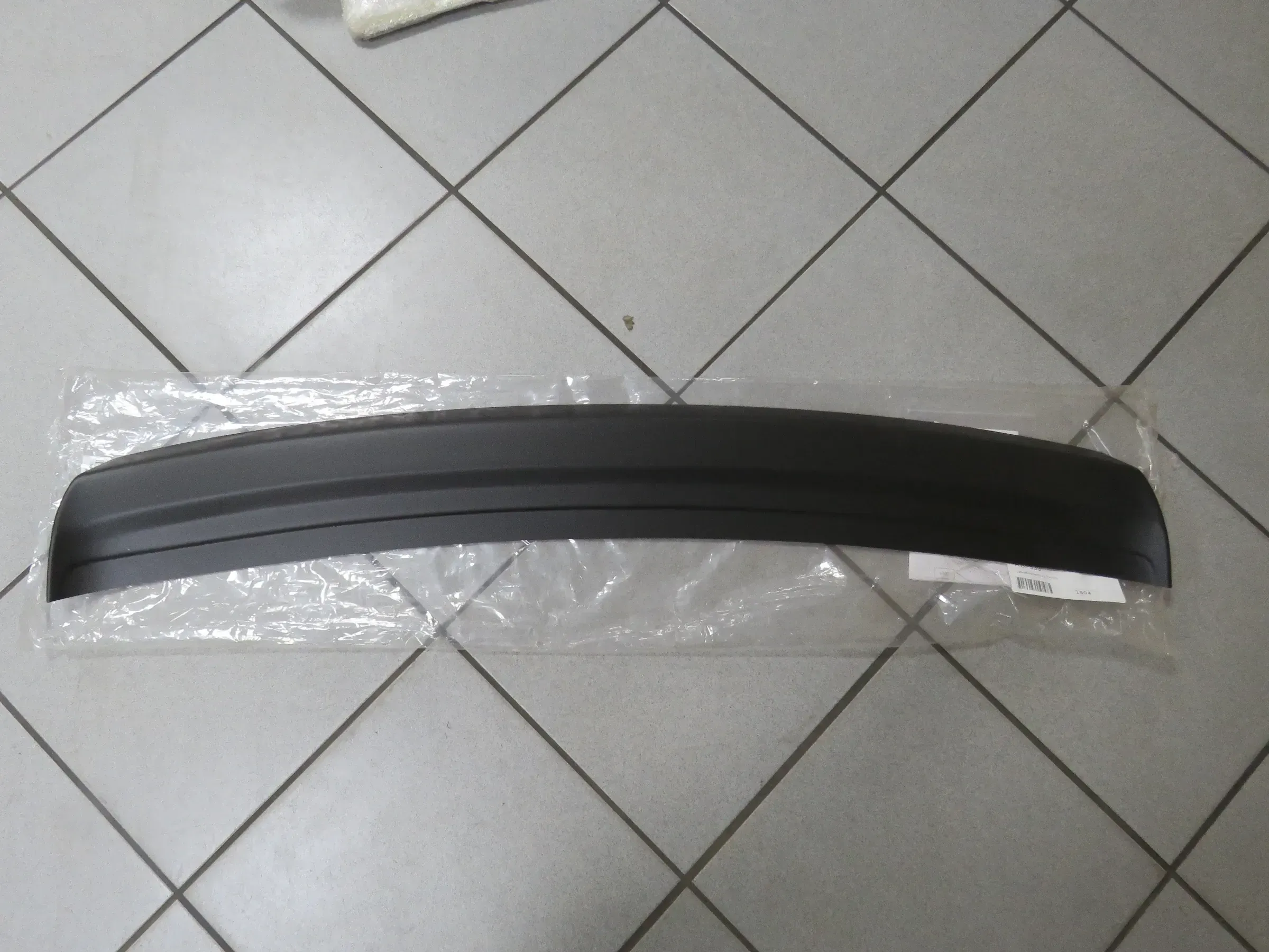 Ladekantenschutz Plastik Schwarz Skoda Fabia 2010-  RBP533 Hinten Neu - Bild 1