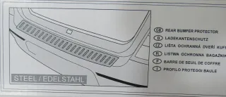 Ladekantenschutz Edelstahl Seat Leon III 35167 Hinten Neu - Bild 3