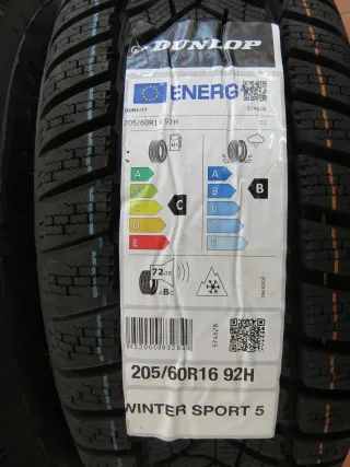 Winterräder Satz Ford Focus ab 2018 DUNLOP WiSpo5   205 60 16 92H Alu RDKS silb - Bild 5