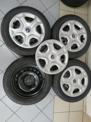 Winterräder Ford Kuga 2014-19 GoodYear UG perf 235 55 17 Stahlfelge+RDKS  DOT18 - Bild 3