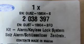 GU5T-15604-BFD Ford Mondeo MK5 2038397 Sicherungskasten BCM BodyControlModul - Bild 3
