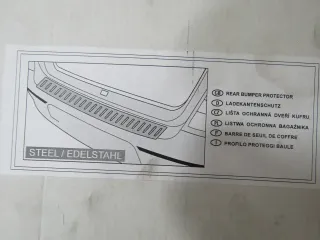 Ladekantenschutz Edelstahl Hyundai i40 CW 3235625 Hinten - Bild 3