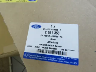Original Ford Connect 2022- Ladekantenschutz Mattschwarz 2681358 Hinten Neu - Bild 2