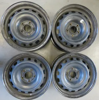 SATZ Stahlfelgen PEUGEOT 308 2013-2021 6,5x15" ET42 LK5x108 ML65 gebr 9670802780 - Bild 1
