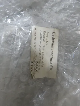 Ladekantenschutz Edelstahl Ford S-Max 2015- 9859320 Hinten Neu - Bild 2