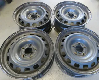 SATZ Stahlfelgen PEUGEOT 308 2013-2021 6,5x15" ET42 LK5x108 ML65 gebr 9670802780 - Bild 2