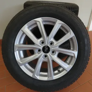 Winterräder Satz Ford Focus ab 2018 DUNLOP WiSpo5   205 60 16 92H Alu RDKS silb - Bild 3