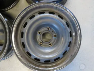 SATZ Stahlfelgen PEUGEOT 308 2013-2021 6,5x15" ET42 LK5x108 ML65 gebr 9670802780 - Bild 3